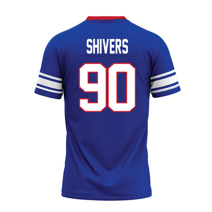 SMU - NCAA Football : Jalen Shivers - Premium Football Jersey-1