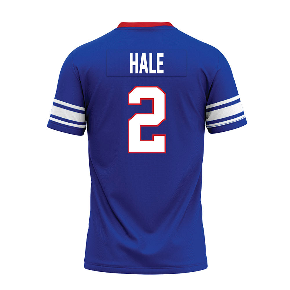 SMU - NCAA Football : Jalen Hale - Premium Football Jersey-1