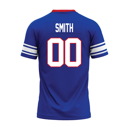 SMU - NCAA Football : Wyat Smith - Premium Football Jersey-1