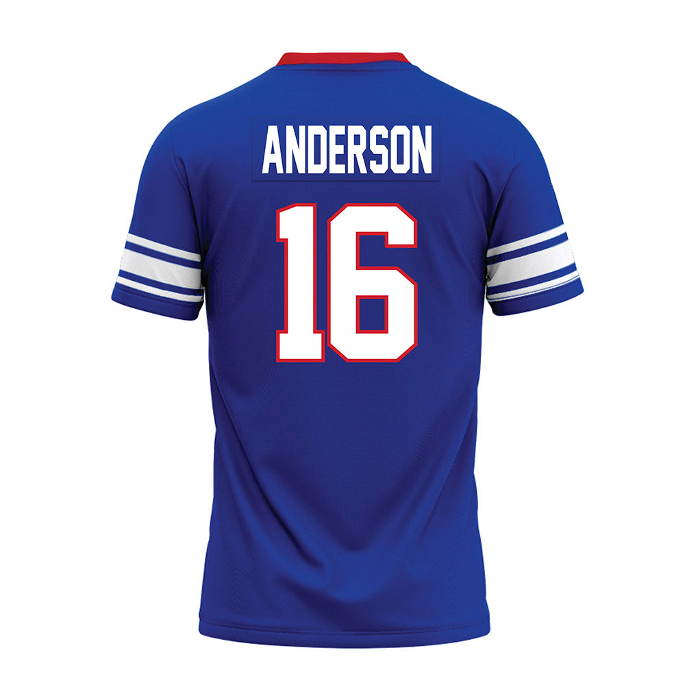 SMU - NCAA Football : Jakai Anderson - Premium Football Jersey-1