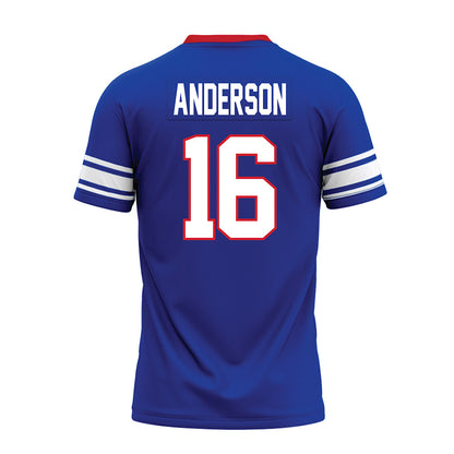 SMU - NCAA Football : Jakai Anderson - Premium Football Jersey-1