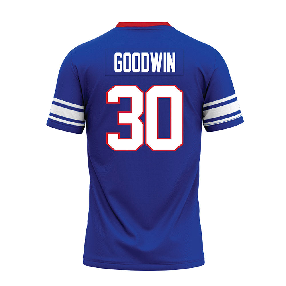 SMU - NCAA Football : Kenneth Goodwin - Premium Football Jersey-1