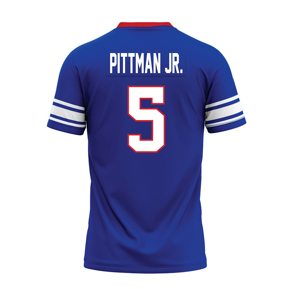 SMU - NCAA Football : Randy Pittman Jr. - Premium Football Jersey-1
