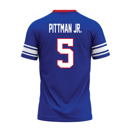SMU - NCAA Football : Randy Pittman Jr. - Premium Football Jersey-1