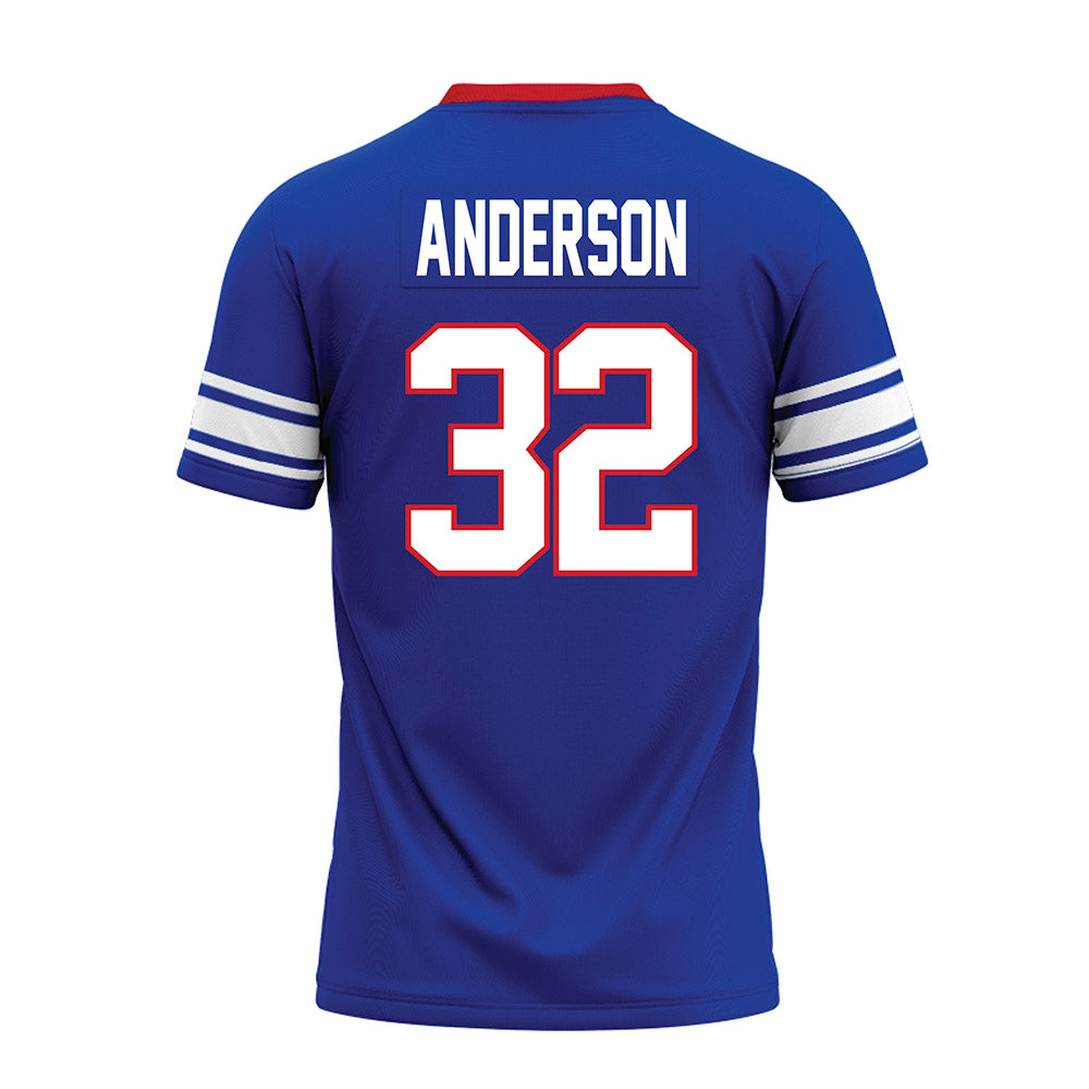 SMU - NCAA Football : Jamal Anderson - Premium Football Jersey-1