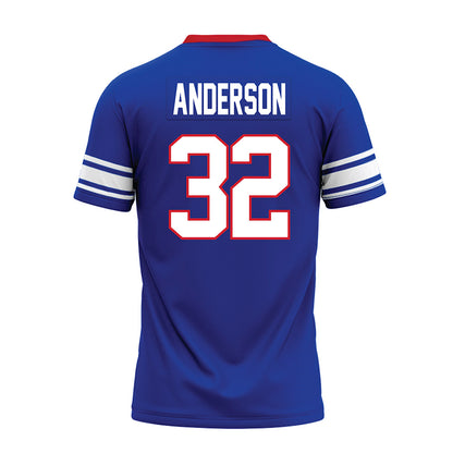 SMU - NCAA Football : Jamal Anderson - Premium Football Jersey-1