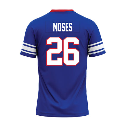 SMU - NCAA Football : Jaylen Moses - Premium Football Jersey-1