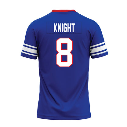 SMU - NCAA Football : Yamir Knight - Premium Football Jersey-1