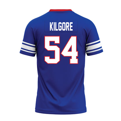 SMU - NCAA Football : Alexander Kilgore - Premium Football Jersey-1