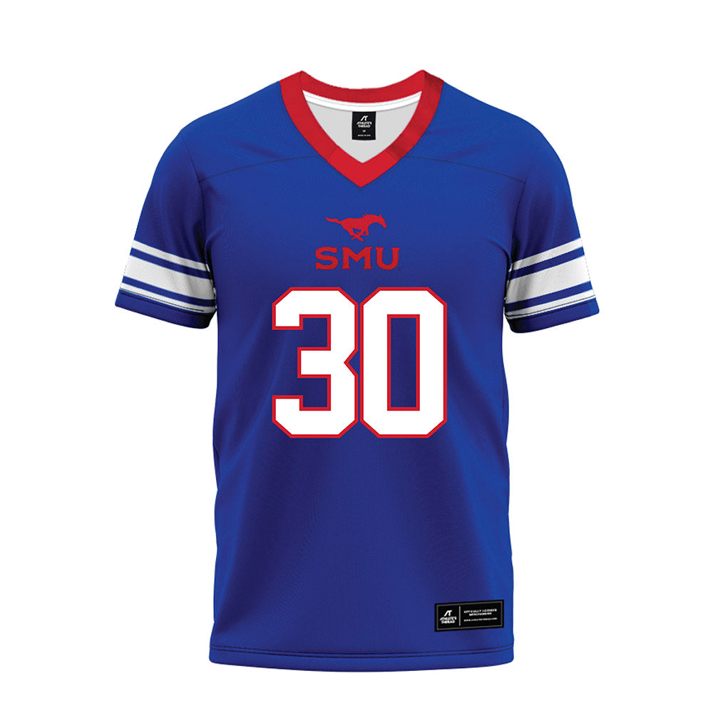 SMU - NCAA Football : Kenneth Goodwin III - Premium Football Jersey-0