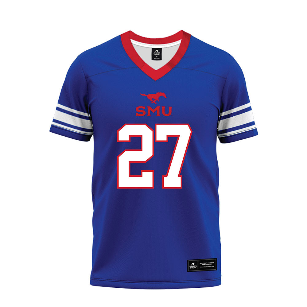 SMU - NCAA Football : Siler Cooke - Premium Football Jersey-0