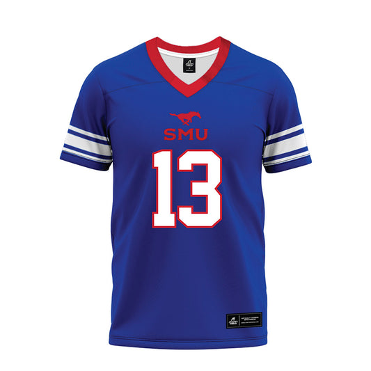 SMU - NCAA Football : Daylon Singleton - Premium Football Jersey-0