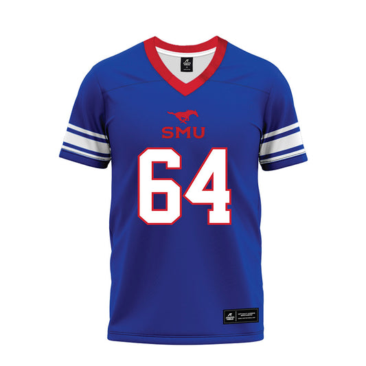 SMU - NCAA Football : Joshua Bates - Premium Football Jersey-0