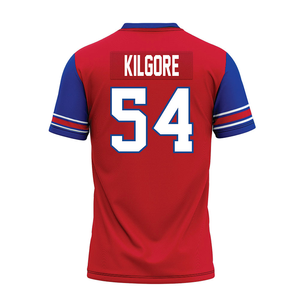 SMU - NCAA Football : Alexander Kilgore - Red Premium Football Jersey-1