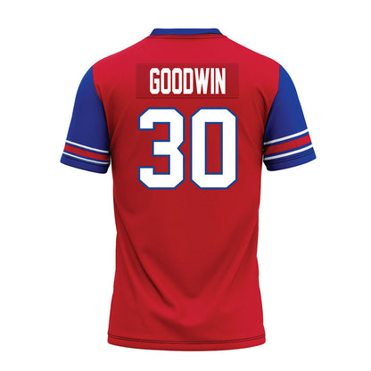 SMU - NCAA Football : Kenneth Goodwin - Red Premium Football Jersey-1