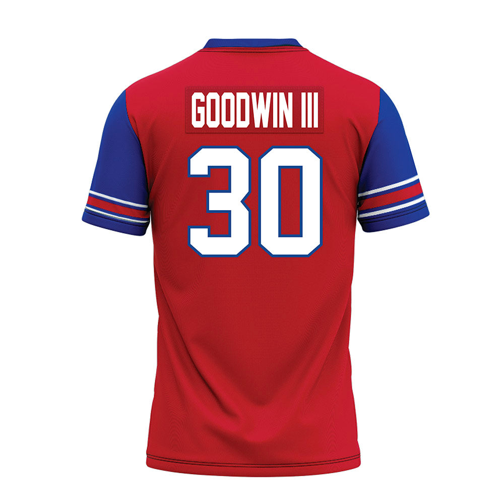 SMU - NCAA Football : Kenneth Goodwin III - Red Premium Football Jersey-1