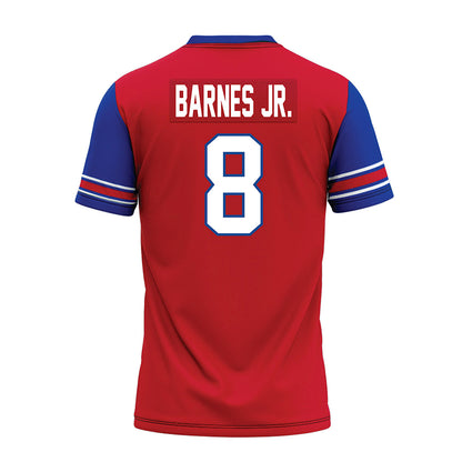 SMU - NCAA Football : Marcellus Barnes Jr. - Red Premium Football Jersey-1