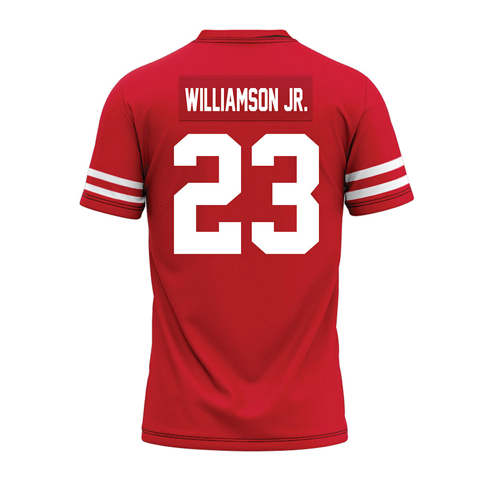 Houston - NCAA Football : Alvin Williamson Jr. - Red Premium Football Jersey-1