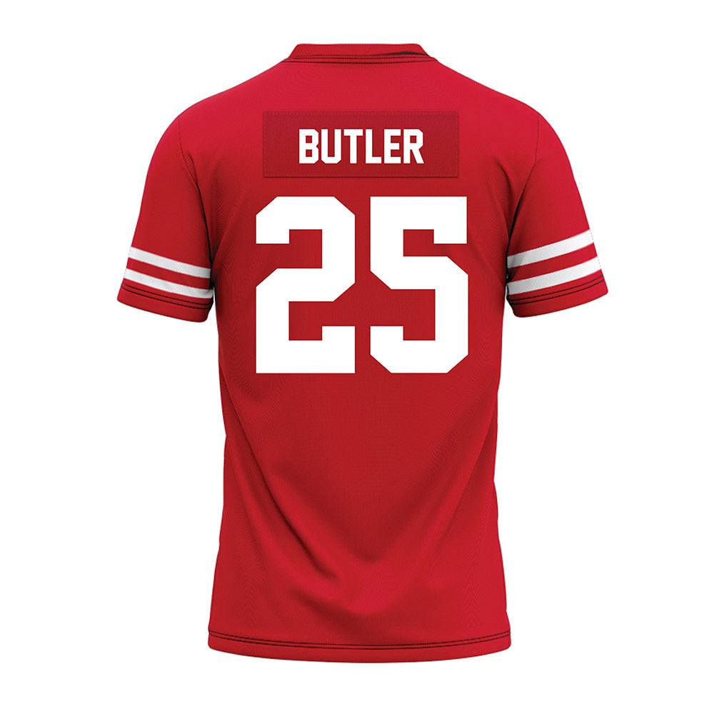 Houston - NCAA Football : DJ Butler - Red Premium Football Jersey-1