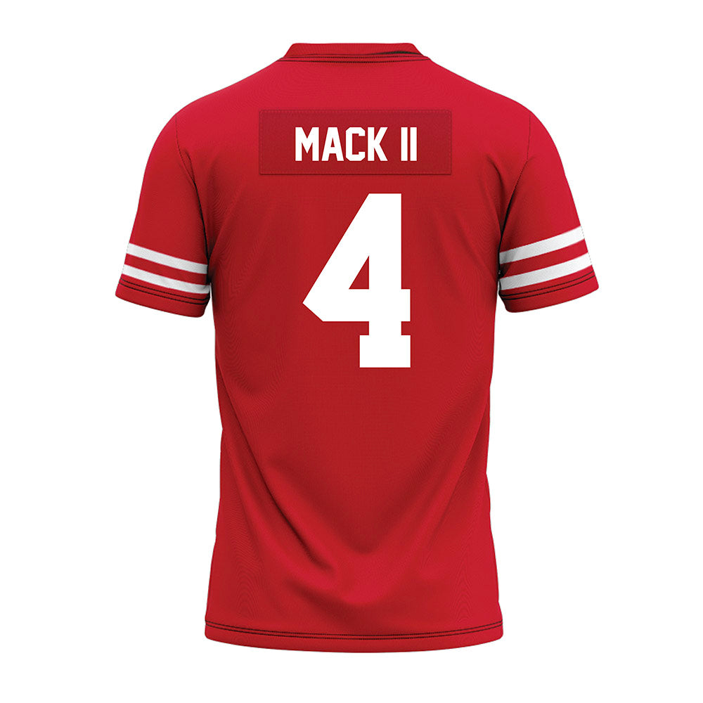 Houston - NCAA Football : Brandon Mack II - Red Premium Football Jersey-1