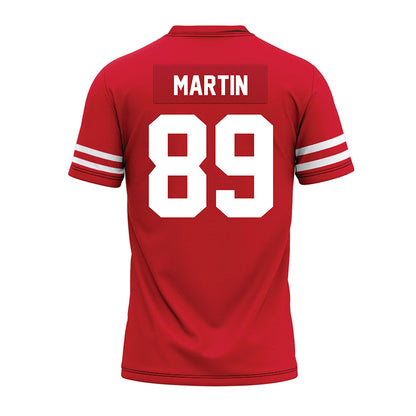 Houston - NCAA Football : Jaivion Martin - Red Premium Football Jersey-1
