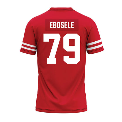 Houston - NCAA Football : Alvin Ebosele - Red Premium Football Jersey-1