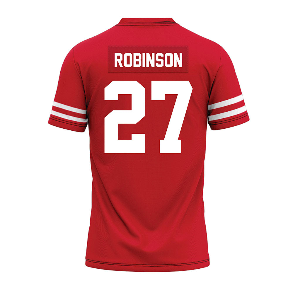 Houston - NCAA Football : Braeden Robinson - Red Premium Football Jersey-1