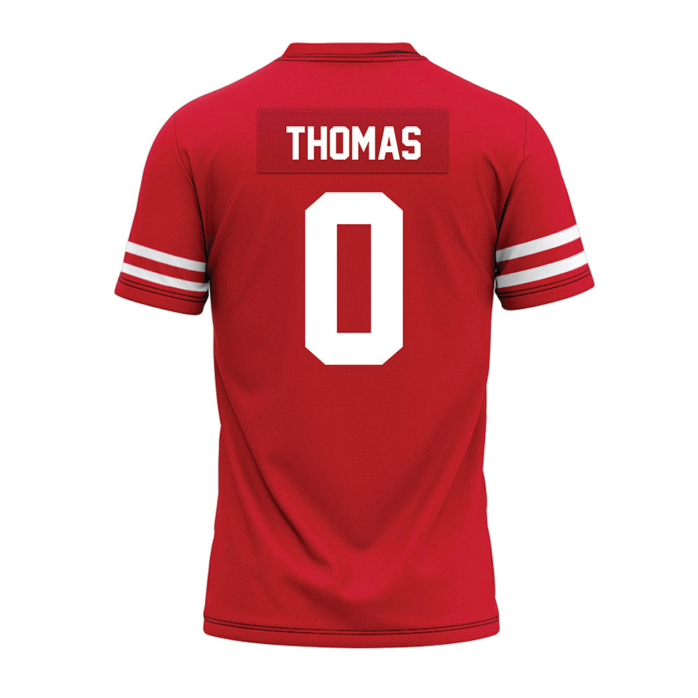 Houston - NCAA Football : Amare Thomas - Red Premium Football Jersey-1
