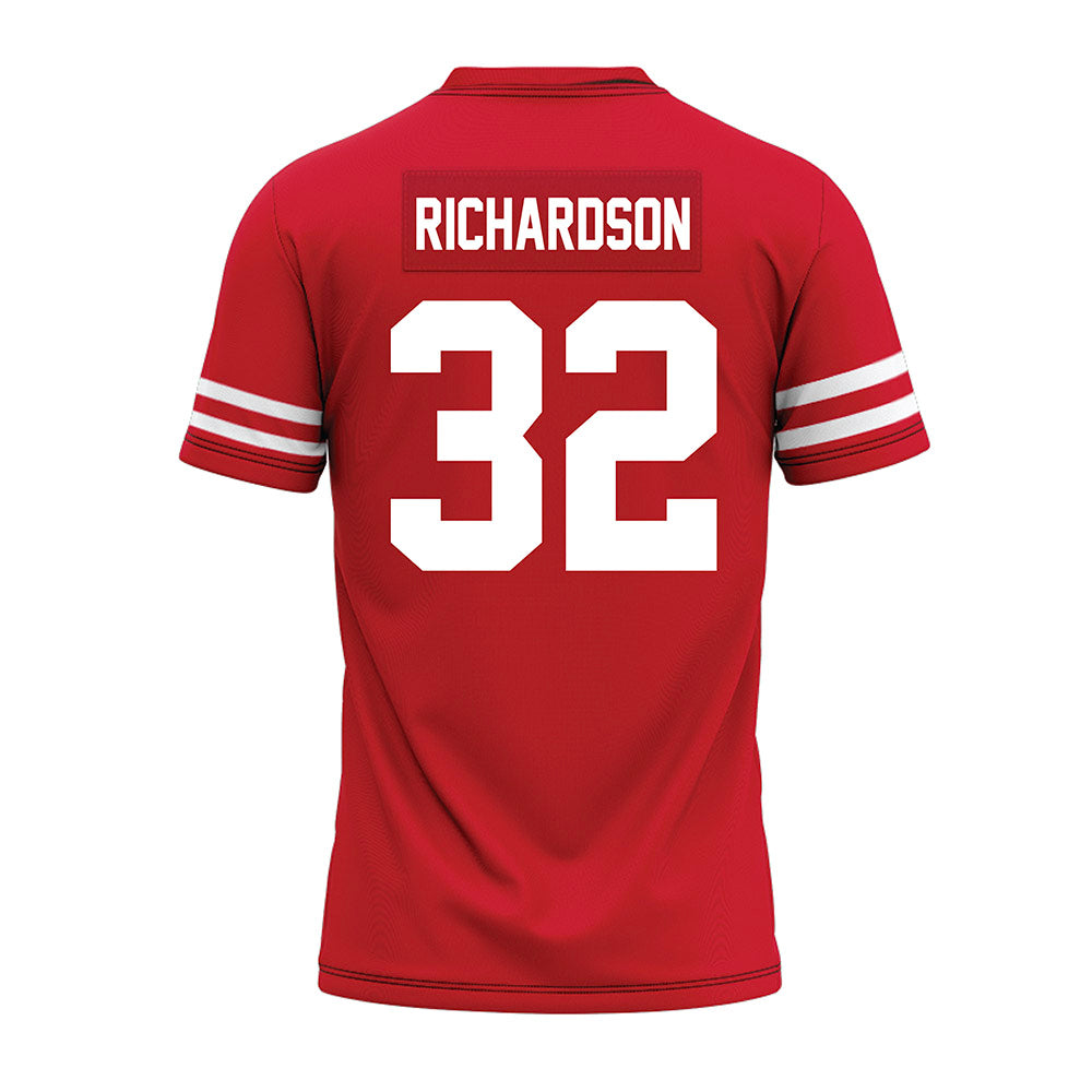 Houston - NCAA Football : Isaac Richardson - Red Premium Football Jersey-1