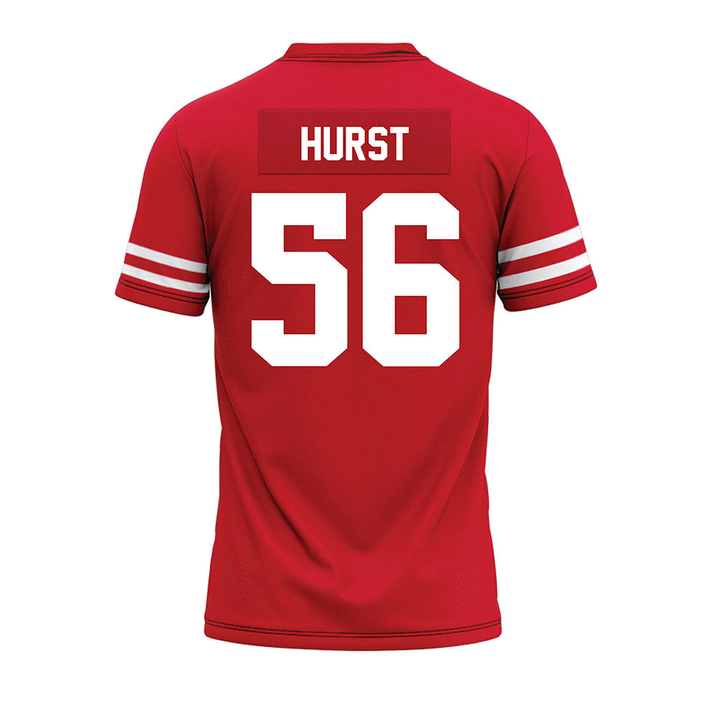 Houston - NCAA Football : Shadre Hurst - Red Premium Football Jersey-1
