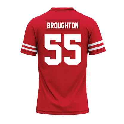 Houston - NCAA Football : Isaiah Broughton - Red Premium Football Jersey-1