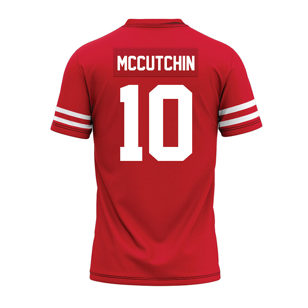 Houston - NCAA Football : Latreveon McCutchin - Red Premium Football Jersey-1