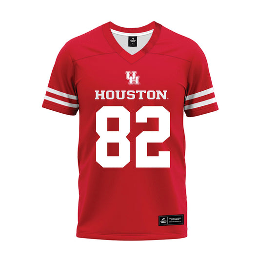 Houston - NCAA Football : Jack Newhouse - Red Premium Football Jersey-0