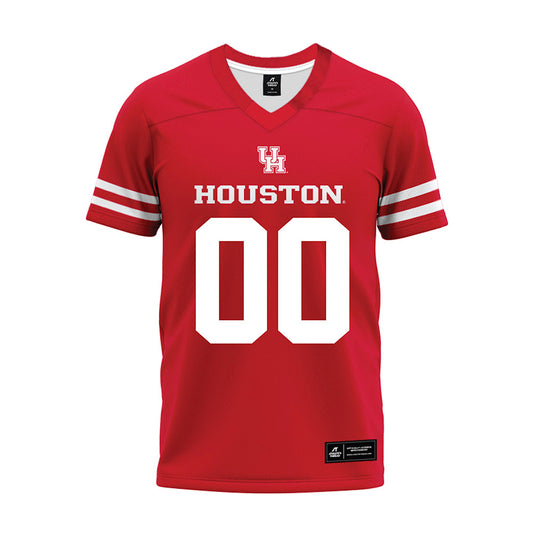 Houston - NCAA Football : Travis Buhake - Red Premium Football Jersey-0