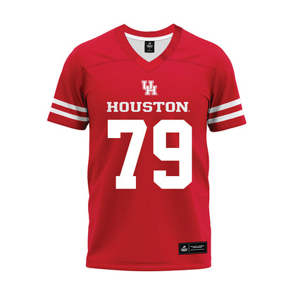 Houston - NCAA Football : Alvin Ebosele - Red Premium Football Jersey-0