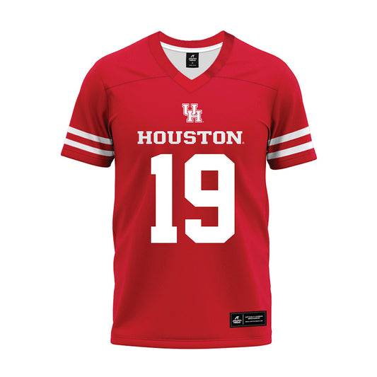 Houston - NCAA Football : Kaleb Thomas - Red Premium Football Jersey-0