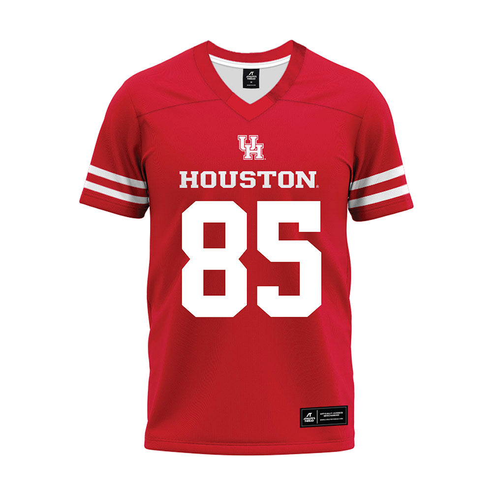 Houston - NCAA Football : Traville Frederick Jr. - Red Premium Football Jersey-0