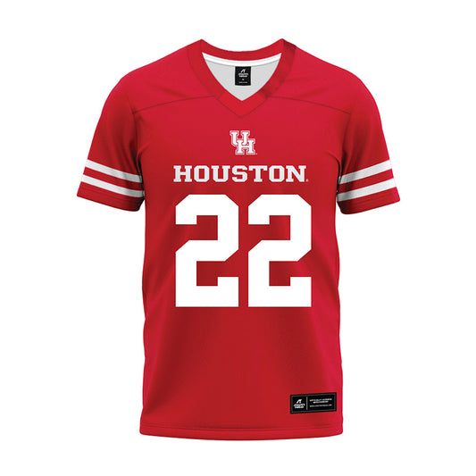 Houston - NCAA Football : Dorian Barnes - Red Premium Football Jersey-0