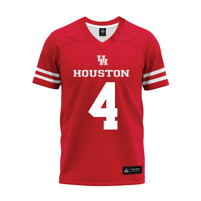 Houston - NCAA Football : Brandon Mack II - Red Premium Football Jersey-0