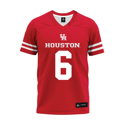 Houston - NCAA Football : Jordan Allen - Red Premium Football Jersey-0