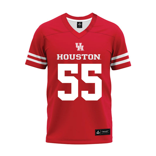 Houston - NCAA Football : Demetris Dean II - Red Premium Football Jersey-0