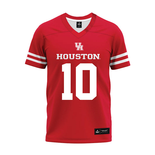 Houston - NCAA Football : Canon Toon - Red Premium Football Jersey-0