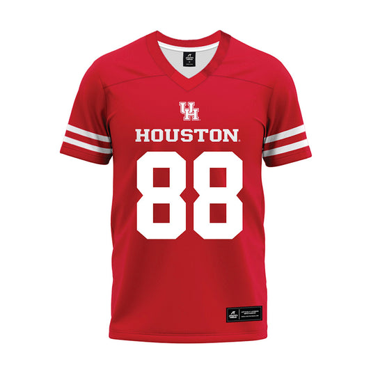 Houston - NCAA Football : Xavier Fleming - Red Premium Football Jersey-0