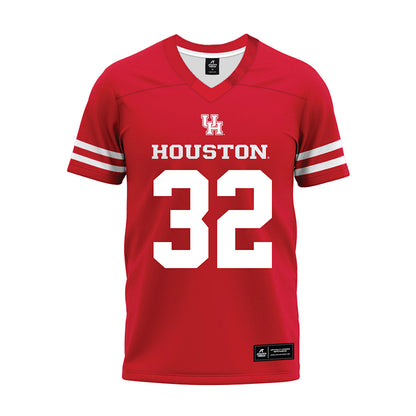 Houston - NCAA Football : Isaac Richardson - Red Premium Football Jersey-0
