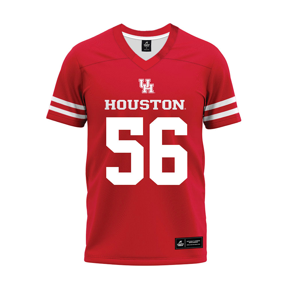 Houston - NCAA Football : Shadre Hurst - Red Premium Football Jersey-0