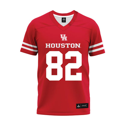 Houston - NCAA Football : Zaylen Cormier - Red Premium Football Jersey-0