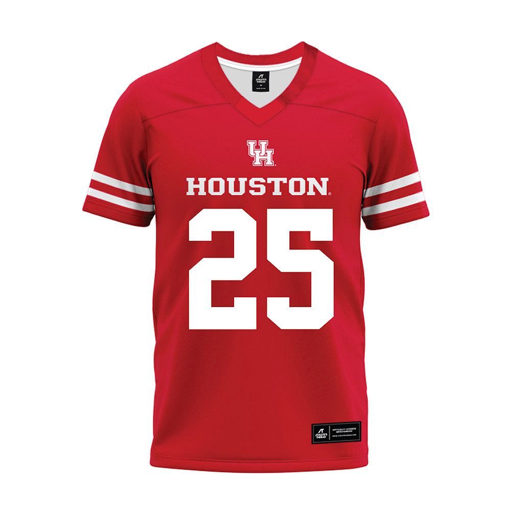 Houston - NCAA Football : DJ Butler - Red Premium Football Jersey-0