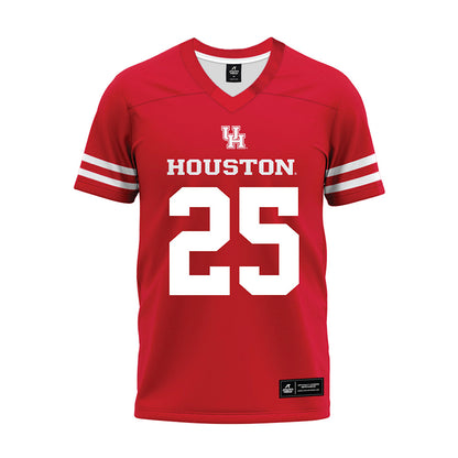 Houston - NCAA Football : DJ Butler - Red Premium Football Jersey-0