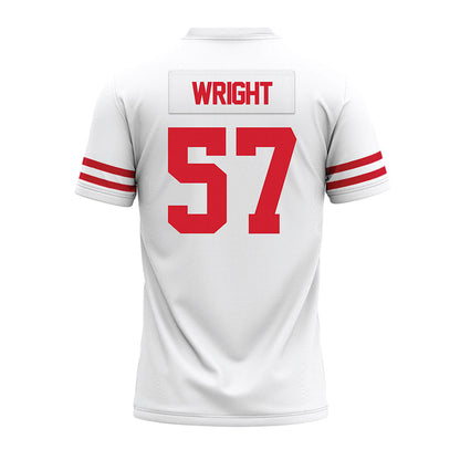 Houston - NCAA Football : Hayden Wright - White Premium Football Jersey-1