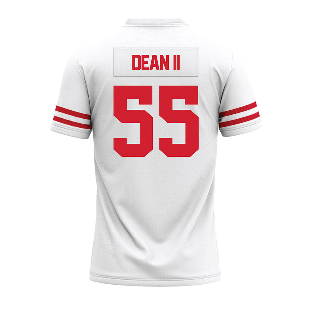 Houston - NCAA Football : Demetris Dean II - White Premium Football Jersey-1